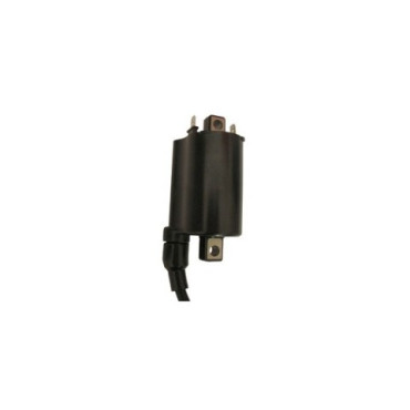 BOBINA ESTERNA MOTO GUZZI 12V-CC 4,0 OHM CON CAVO 110 CM. INT. FORI 80 MM. - 2 FASTON PER DUCATI - MOTO GUZZI - SUZUKI - APRILIA - CAGIVA - GILERA