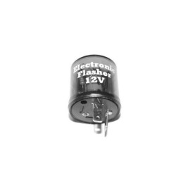 Intermittenza elettronica universale 12V -max 20A c.c 3 faston medi - c/gommino a corredo per Moto e Scooter vari imp. 12V c/intermittenza a 3 faston