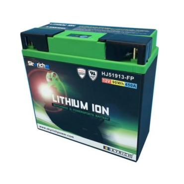 BATTERIA SKYRICH LITIO 12 VOLT HJ51913-FP Corrisponde a L51913 -51913 -52015 Spunto 450 