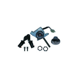 KIT SERRATURA 4 PZ. BLOCCASTERZO - SELLA - TAPPO SERBATOIO - BAULETTO - PER MALAGUTI MADISON 99/05