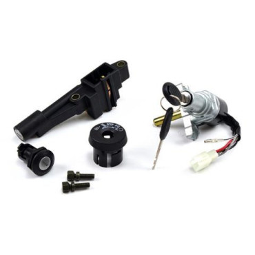 KIT SERRATURA 3 PZ. BLOCCASTERZO - SELLA - BAULETTO - PER MALAGUTI CIAK 50 / 125 / 200