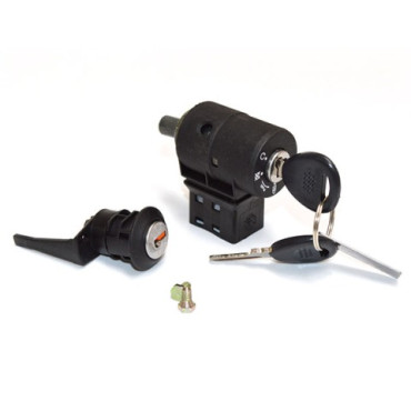 KIT SERRATURA  2 PZ. BLOCCASTERZO - SELLA - PER PEUGEOT 50 BUXY - SPEEDAKE