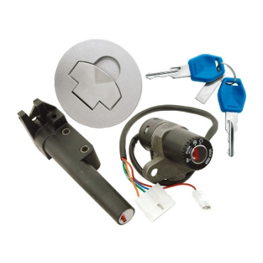 Kit serrature completo 1° equipaggiamento per APRILIA RS 125 (92-98), Pegaso 650 (92-96) Kit serrature completo 1° equipaggiamento per APRILIA RS 125 (92-98), Pegaso 650 (92-96)