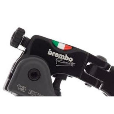POMPA FRENO BREMBO - POMPA RADIALE PR 15x18-20 - 15RCS - leva corta - interasse leva variabile - per monodisco