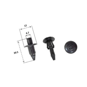 Rivetto in plastica SUZUKI