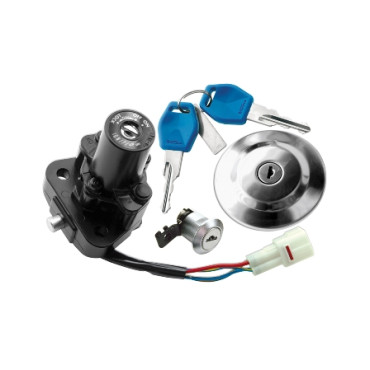 Kit completo serrature 1° equipaggiamento per YAMAHA YBR 250 (07-) Kit completo serrature 1° equipaggiamento per YAMAHA YBR 250 (07-)