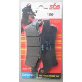 PASTIGLIA FRENO ANT. 159HF IN CERAMICA SBS per APRILIA 125 ATLANTIC (03>) 200 ATLANTIC (03>) 500 ATLANTIC SPRINT (06>) - MALAGUTI 250 MADISON (99>) K 400 MADISON (02>) - KYMCO
