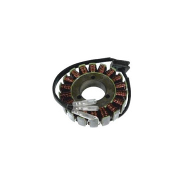 Statore 18 poli trifase - s/pick-up - 104,5x38x20 - STATORI HONDA/KAWASAKI/SUZUKI/YAMAHA - per KAWASAKI 1000 KZ (81/83) 1000KZ LTD (81/82) 1000 KZ CSR (81/82) 1000 Z/KZ R EDDIE LAWSON REPLICA (82/83) 1100 GPZ (81/82) 1100 GPZ (83/85)