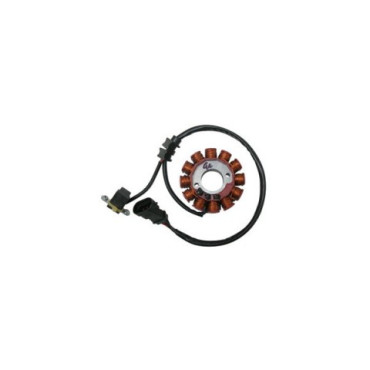 STATORE 12 POLI TRIFASE - APRILIA RS4 125 4T (2011-2017) - DERBI 125 GPR 4T (2009-2013) - 125 SENDA RACING 4T (2009-2013) - 125 MULHACEN 4T CAFEE' (2007-2013) - 125 TERRA 4T ADVENTURE (2007-2013)