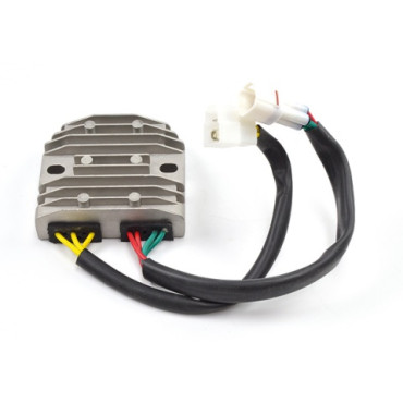 REGOLATORE DI TENSIONE DZE - 12V/50A - TRIFASE - c.c - 7 CAVI - 2 CONNETTORI - SUZUKI GSX-R 750 - VL INTRUDER 800 - GSX-R 600 - GSX-R 1000 - GSF BANDIT 1250