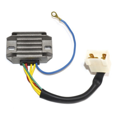 Regolatore di Tensione giapponese SH572-12 - 12V - TRIFASE - CC - 6 CAVI - C/SENSORE per APRILIA LEONARDO 125/150/ST (1996/2004) / SCARABEO 125/150/200 (mot.ROTAX-1999/2003) / CLASSIC 125 (1995/19999) / MX 125/TUONO (2004/2006)