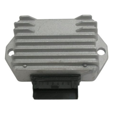 REGOLATORE DI TENSIONE 12V AC/DC - 8 FASTON C/INTERMITTENZA PER PIAGGIO 50 (98/>)