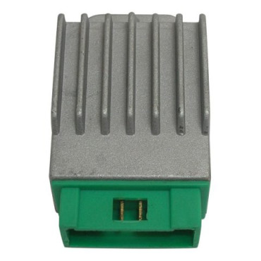 REGOLATORE DI TENSIONE 12V AC/DC - 6 FASTON C/INTERMITTENZA - MORSETTIERA VERDE PER DERBI-PIAGGIO