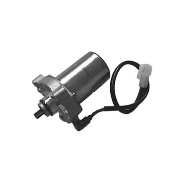 Motorino Avviamento MITSUBA SM5 12V - 9 denti - rotazione Destra con Cavi APRILIA RS 125 / EXTREMA / REPLICA / TUONO / CLASSIC 125 - MOTORI KART IAME / ROTAX / TM RACING / VORTEX