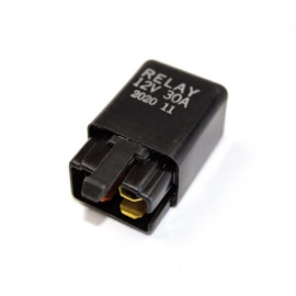MICRORELAIS 12V/30A-4 FASTON MOTO E SCOOTER VARI per HONDA CN 250 - FORSIGHT 250 - KYMCO SCOOTER 50 - PEUGEOT SCOOTER 50/100 - SUZUKI SCOOTER 50