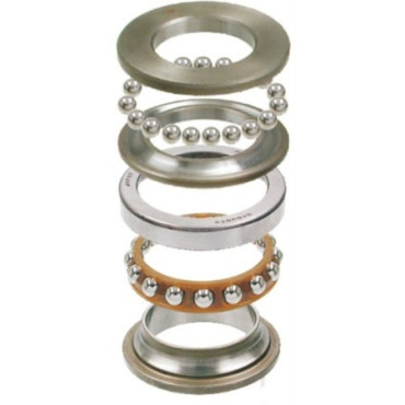 Cuscinetti Sterzo RMS completo per MBK 50 NITRO (01/03) / STUNT (00/02) / 100 NITRO (00/02) / 125-150 DOODO (00/01) / SKYLINER (98/02) / THUNDER (01/02)