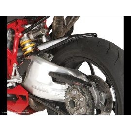 Parafango Posteriore  Colore NERO - RETINA ORO per DUCATI 1098/848/1198 (09-13)