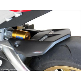 Parafango Posteriore in ABS Nero Opaco con griglia Argento - Corto - No Copricatena - per HONDA CBR 1000 RR / SP / SP2 (2017>)