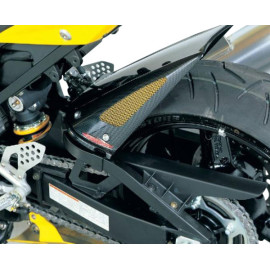 Parafango Posteriore in ABS Colore Nero Naturale Senza Paracatena per SUZUKI GSX-R 600 / 750 (2004/2005)