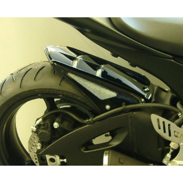 Parafango Posteriore in ABS Colore Nero Naturale Senza Paracatena per SUZUKI GSX-R 600 / 750 (2006/2010)