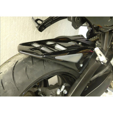 Parafango Posteriore in ABS Colore Nero Naturale Senza Paracatena per SUZUKI GSX B-KING (2007/2011)