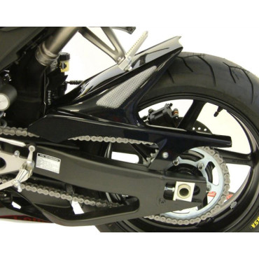 Parafango Posteriore in ABS Colore Nero Naturale con Paracatena per YAMAHA YZF R1 1000 (2007/2008)