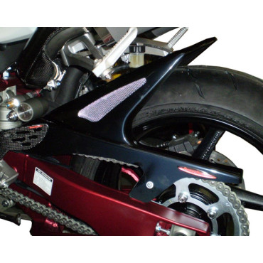 Parafango Posteriore in ABS Colore Nero Naturale senza Paracatena per YAMAHA YZF R1 1000 (2009/2011)