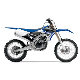 Scarico completo Akrapovic in titanio fodero titanio 112 DB NON omologato per YAMAHA YZ 450 F (2014-2017) - WR 450 F (2016-2017)