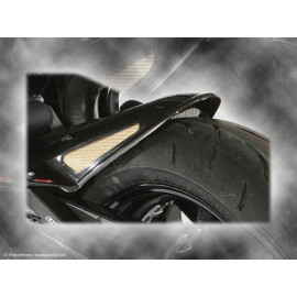 Parafango Posteriore  Colore CARBON LOOK-SILVER MESH per HONDA CBR600RR (05-13)
