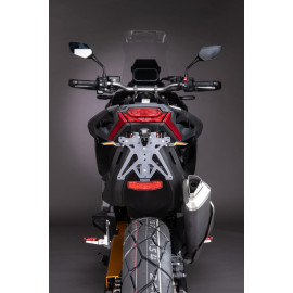 Porta Targa Regolabile Lightech per Honda XAD-V 750 2021-2025>  CON LUCE TARGA E CATADIOTRO