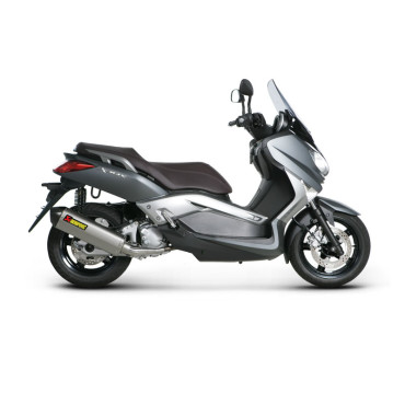 Terminale di scarico Akrapovic SPLIT-ON Esagonale Inox / Titanio con DB-Killer Omologato YAMAHA X-MAX 250 / X-CITY 250 (2007/2012>)