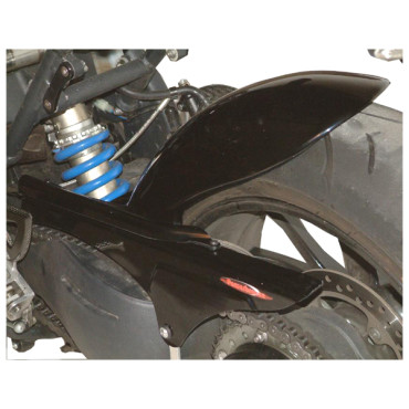 Parafango Posteriore in ABS Colore Nero Naturale con Paracatena per DUCATI 748 / R (1994/2002) - 916 / SPS (1994/1997) - 996 / S / R (1998/2001) - 998 / S / R (2002/2004)