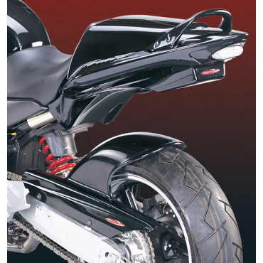 Parafango Posteriore in ABS Colore Nero Naturale con Paracatena per HONDA CB 900 HORNET (2002/2007)