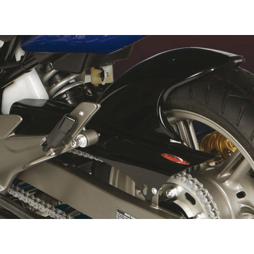 Parafango Posteriore in ABS Colore Nero Naturale con Paracatena per HONDA CBF 1000 (2006/2009)