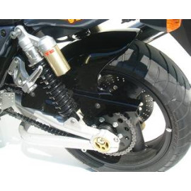 Parafango Posteriore in ABS Colore Nero Naturale con Paracatena per KAWASAKI ZRX 1100 (1996/2000)