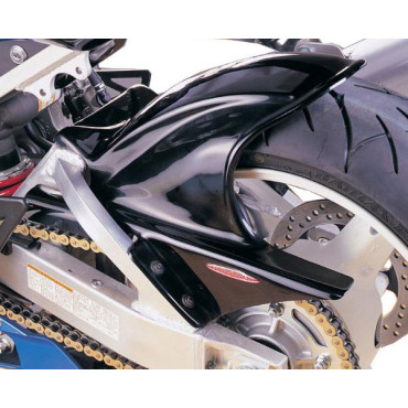 Parafango Posteriore in ABS Colore Nero Naturale con Paracatena per SUZUKI GSX-R 600 (2001/2003)