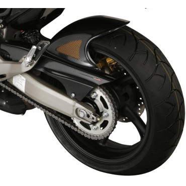 Parafango Posteriore in ABS Colore Nero Naturale con Paracatena per HONDA CB 600 HORNET / ABS (2011>) - CBR 600 F / ABS (2011>)