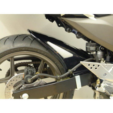 Parafango Posteriore in ABS Colore Nero Naturale Senza Paracatena per KAWASAKI Z 1000 (2010/2011)