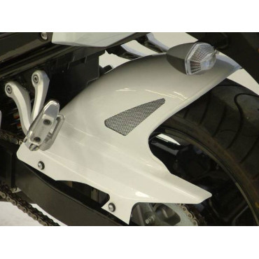 Parafango Posteriore in ABS Colore Nero Naturale con Paracatena per SUZUKI GSX 650 F (2008/2010)