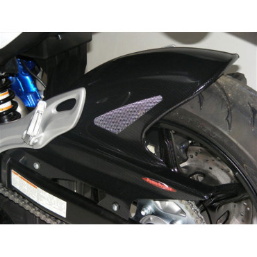 Parafango Posteriore in ABS Colore Nero Naturale con Paracatena per SUZUKI SFV 650 GLADIUS (2009/2010)