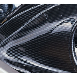Puntale Motore in ABS POWERBRONZE Colore Carbon Look per SUZUKI SV 650 N / S / ABS (2003/2010) - DL 650 V-STROM / ABS (2004/2010)