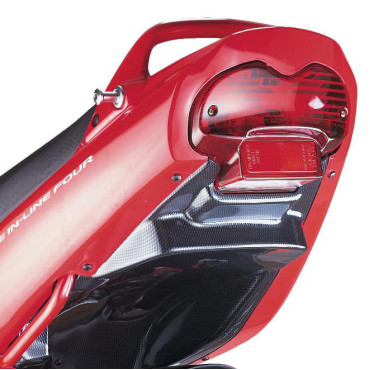 Pannello sottosella POWERBRONZE in ABS Colore Nero Lucido - SUZUKI GSF BANDIT 600 / S (1995/1999) - GSF BANDIT 1200 / S (1995/2000)