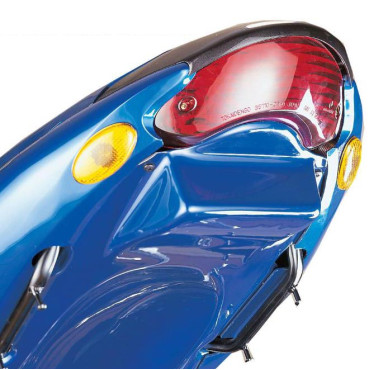 Pannello sottosella POWERBRONZE in ABS Colore Nero Lucido - SUZUKI SV 650 N / S (1999/2002)