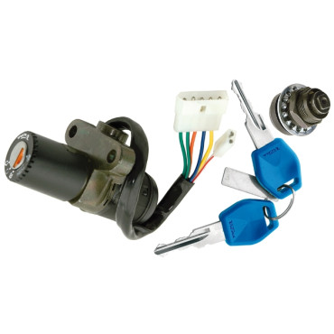 Kit serrature completo 1° equipaggiamento per DERBI GPR R 50 (97-00), GPR Replica 50 (99-01), GPR Replica Racing 50 (02-03)