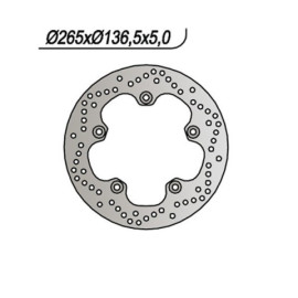 DISCO FRENO POSTERIORE NG per BMW R 1200 GS - R NINE T 1200 - K 1300 R