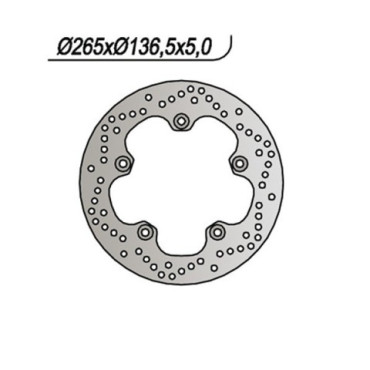 DISCO FRENO POSTERIORE NG per BMW R 1200 GS - R NINE T 1200 - K 1300 R DISCO FRENO POSTERIORE NG per BMW R 1200 GS - R NINE T 1200 - K 1300 R