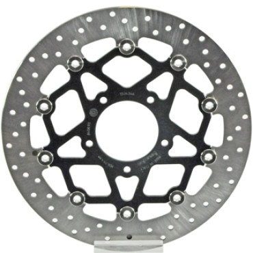 Disco Freno Anteriore Brembo Serie Oro Flottanti per MV Agusta F3 675/800 - Brutale 675/800 - 800 Rivale - 800 Stradale - 800 Turismo Veloce - 1000 F4 - Misure 320x80mm -