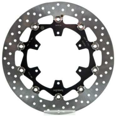 Disco Freno Anteriore Brembo Serie Oro Flottanti per KTM 690 SMC R  - HUSQVARNA 701 SUPERMOTO - Misure 320x124,5mm