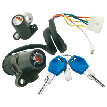 Kit serrature completo 1° equipaggiamento per APRILIA Pegaso 125 (89-90) Kit serrature completo 1° equipaggiamento per APRILIA Pegaso 125 (89-90)