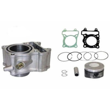GRUPPO TERMICO CILINDRO PER HONDA SH 125 (2001-2012)  / @  CHIOCCIOLA / DYLAN / PANTHEON 4T IN ALLUMINO